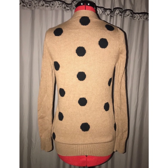 Papaya polka dot cardigan - Picture 2 of 4